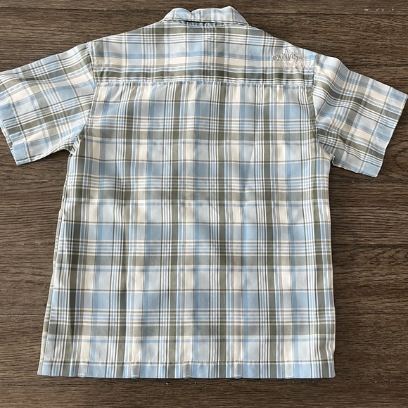 Quiksilver Button Down Madras Plaid Kids - Picture 8 of 15
